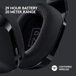 Logitech G733 Lightspeed Wireless Gaming Headset with Suspension Headband, Lightsync RGB-BLACK