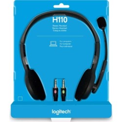 Logitech H110 Stereo Headset  Stereo Wired