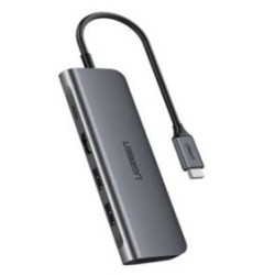  CM888\ 35998UGREEN 6-in-1 Uno USB-C To  HDMI+2*USB 3.2 A+2*USB 3.2 C+PD Power  Converter