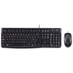 Logitech MK120 Keyboard and Mouse Combo Wired 