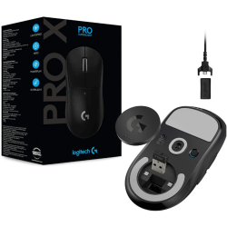 Logitech G PRO X SUPERLIGHT 2 LIGHTSPEED Wireless Gaming Mouse - Black