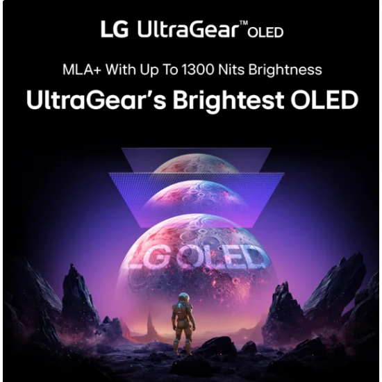 LG 27GX790A UltraGear™ 27” OLED 2K HDR10 480Hz 0.03ms G-SYNC Compatible 2.1 Both HDMI & Display Port Adjustable Stand - Black LG 27GX790A UltraGear™ 27” OLED 2K HDR10 480Hz 0.03ms G-SYNC Compatible 2.1 Both HDMI & Display Port Adjustable Stand - Black