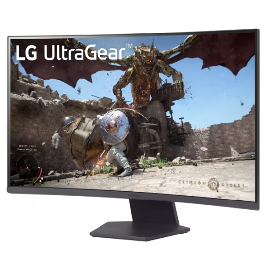 LG 32'' 32GS60QC-B UltraGear™ 1000R curved Gaming Monitor | QHD, 1ms (GtG), 180Hz LG 32'' 32GS60QC-B UltraGear™ 1000R curved Gaming Monitor | QHD, 1ms (GtG), 180Hz