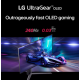 LG 27GS95QE-B UltraGear™ 27” OLED 2K HDR10 240Hz 0.03ms True Black 400 G-SYNC Compatible HDMI 2.1 Adjustable Stand LG 27GS95QE-B UltraGear™ 27” OLED 2K HDR10 240Hz 0.03ms True Black 400 G-SYNC Compatible HDMI 2.1 Adjustable Stand