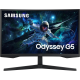 SAMSUNG 27" Odyssey G5 (2023) G55C 2K HDR10 165hz 1ms 1000R Curved AMD FreeSync- Black