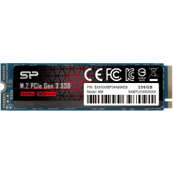 Silicon Power 256GB PCIe Gen3×4 P34A60 NVME