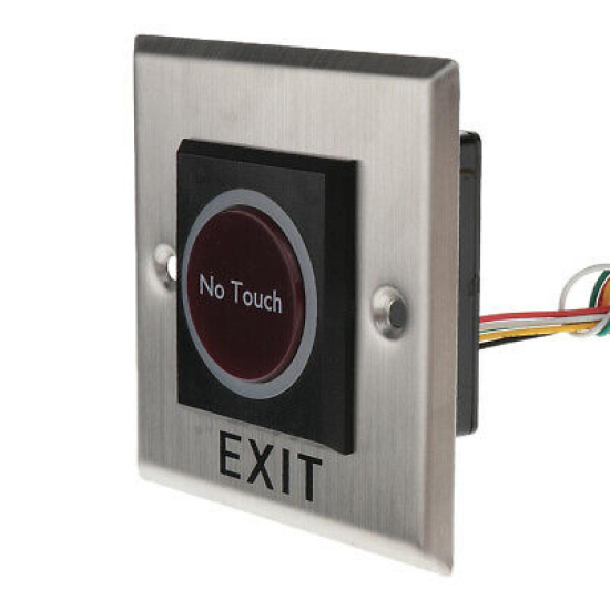 No Touch Infrared Door Release Exit Button for Access Control