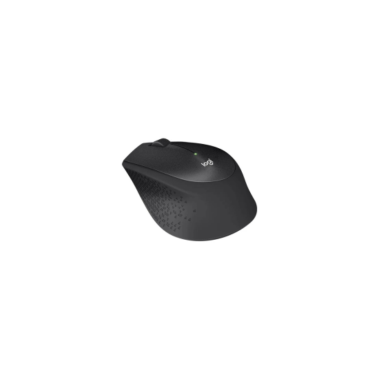 Logitech M330S Silent Plus Wireless Large Mouse Black