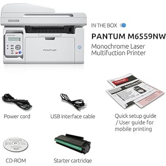 Printer Pantum Black Laser M6559NW Wireless