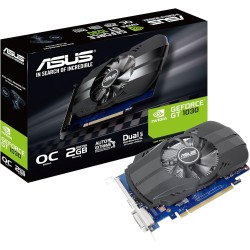 ASUS PH-GT1030-O2G GeForce GT 1030 2GB Phoenix Fan OC Edition HDMI DVI Graphics Card