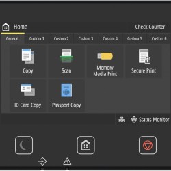 Canon i-SENSYS MF752CDW Wireless & Duples 3-in-1 (Print, Copy, Scan) Multifunction Colour Printer