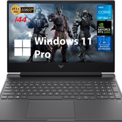 Victus by HP (2022) 15-fa0031dx NEW 12Gen Intel Core i5 8-Cores GTX 1650 w/ 144Hz Display - Mica Silver