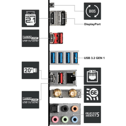 MSI PRO X670-P WIFI AM5 For Ryzen 7000 DDR5 USB4® Header ATX Motherboard