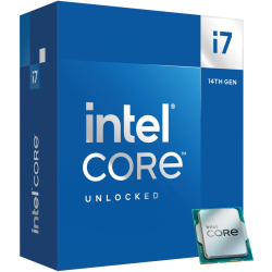 Intel NEW 14Gen Core i7-14700K 20-Cores up to 5.6 GHz L2+L3 61MB Cache w/ Integrated Graphics & Unlocked - Box