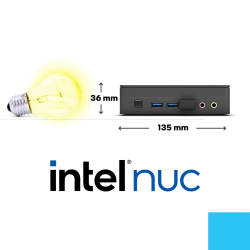 Intel NUC 11 Essential Kit Intel Celeron N4505 2-Cores Mini PC Barebone For Home & Business
