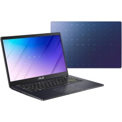 Laptop ASUS Vivobook E410, Celeron® N4020 Processor, 4GB DDR4, SSD 128 GB, 14.0-Inch HD Display, Windows 11 Home - PEACOCK BLUE