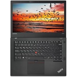 Lenovo ThinkPad T470 Laptop with Intel Core i5-6300U Processor, 8GB DDR4 RAM, 256GB SSD, Black - 14" - Black