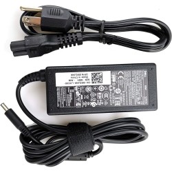 New Dell Original Laptop Charger 65W watt 4.5mm tip AC Power Adapter