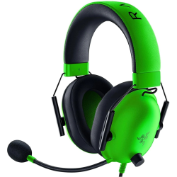 Razer Blackshark V2 X Gaming 7.1 Surround Sound 50Mm Drivers Memory Foam Ear Cushions Wired On Ear Headphones with Mic - Green