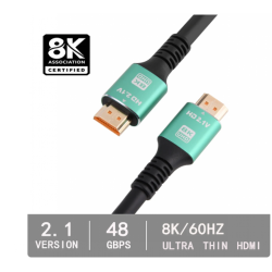 Ultra HDMI Cable 2.1V 4K/120HZ 8K/60HZ 48Gbps eARC HDR 3D TV, Computer, Conitor, Projector PS Game Console Audio and Video - 10M