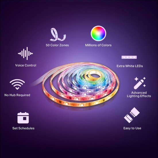 Smart Wi-Fi Light Strip, Multicolor  Tapo L930-5 5m