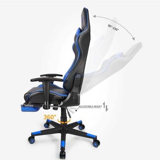 VADIM Gaming Chair, Gamer Ergonomic Chair, Adjustable 2D Armrest