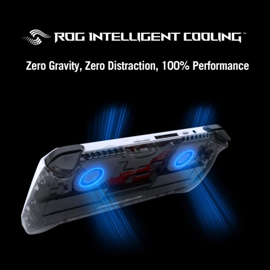 NEW Gaming Handheld ASUS ROG Ally , AMD Ryzen Z1 Processor 16GB 512GB SSD, AMD Radeon, 7-inch 120Hz/, Gorilla Glass DXC, Touch Screen, WINDOWS 11 HOME - White